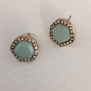 🎁 Gift Idea!! Geometric rhinestone stud earrings